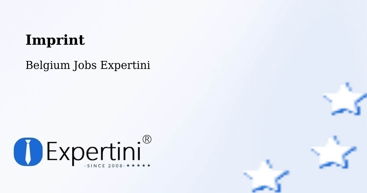 Imprint – La Hulpe - Belgium Jobs Expertini